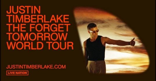 Justin Timberlake Announces 2024 'Forget Tomorrow' Tour Dates