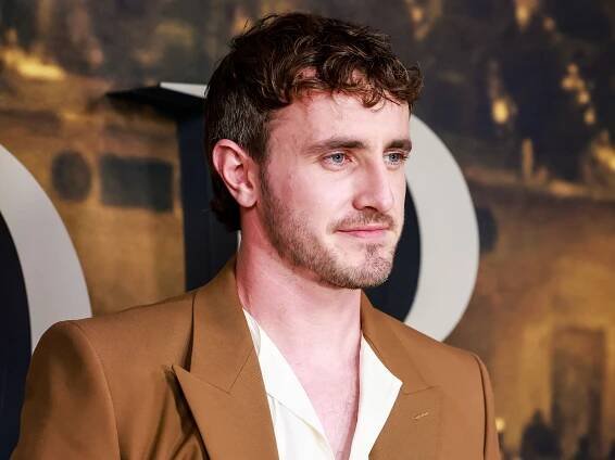 Paul Mescal locks in his red carpet uniform for the long haul