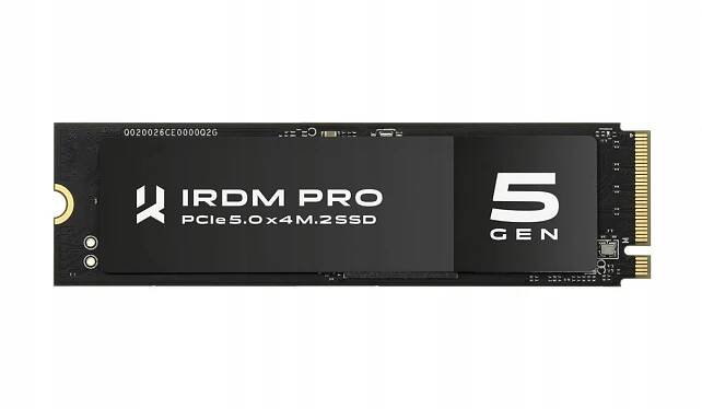SSD disk IRDM PRO P54S Gen5 1TB 5x4 2280 5x4 2280