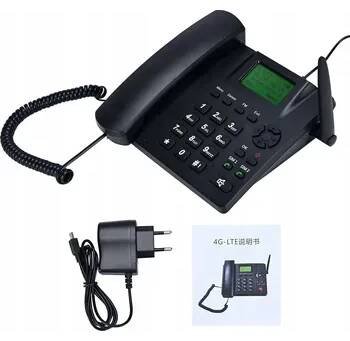 Stolní telefon, kabelová retro SIM karta, handsfree