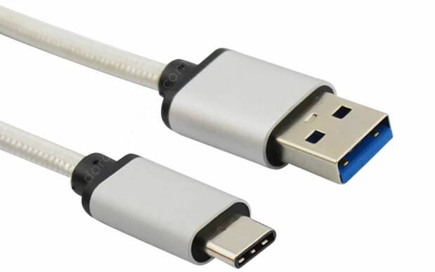 Gionee A1 Plus, S6s USB-C(Type-C) to USB-A 3.1 Charger/Data Lead Wire Cable - Silver