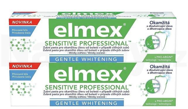 Elmex Sensitive Professional Whitening zubní pasta 2x75 ml