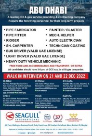 LARGE VACANCIES FOR MIDDLE EAST  - Googal Jobs