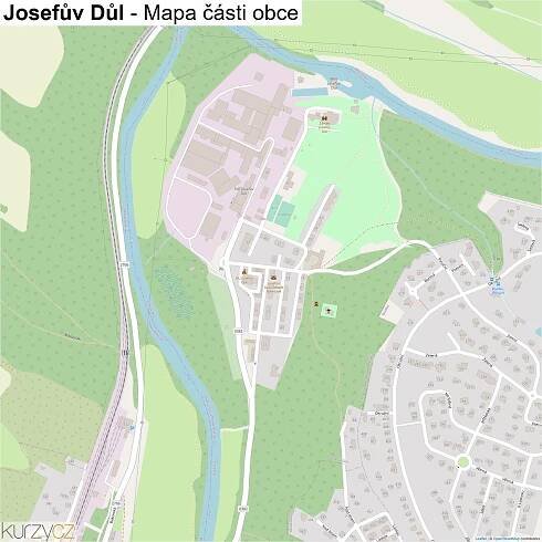 Josefův Důl - mapy | Kurzy.cz