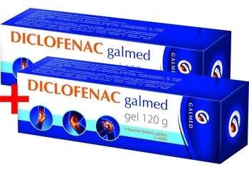 Diclofenac Galmed 1% gel 2x120g Akční balení