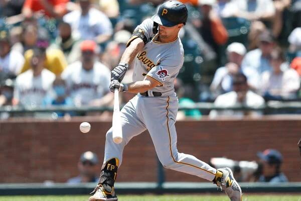 Potential Mets trade target Adam Frazier was traded from the Pirates to the Padres on Sunday.