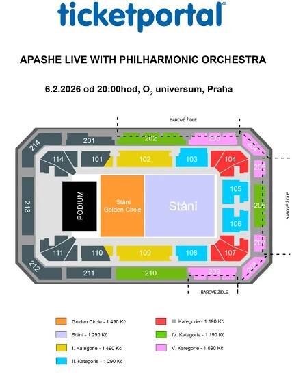 APASHE Live With Philharmonic Orchestra – O2 universum