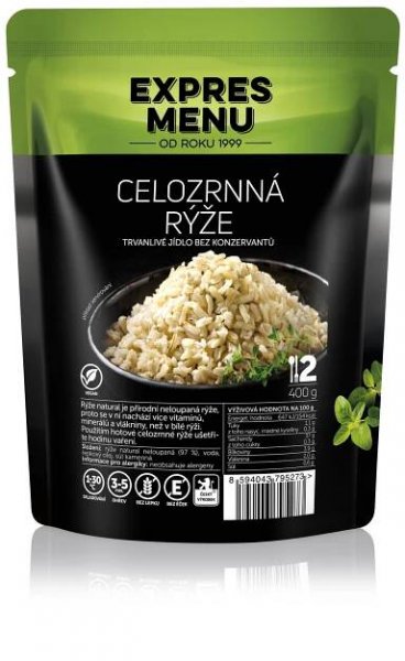 Celozrnná rýže
