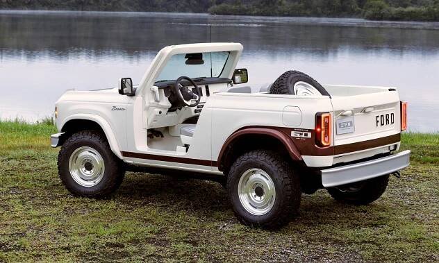 Ford k 60. narozeninám off-roadu Bronco vytvořil koncept roadsteru odkazující na původní model – DesignMag.cz