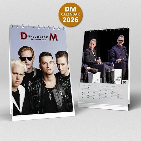 Depeche Mode Desk Calendar 2026