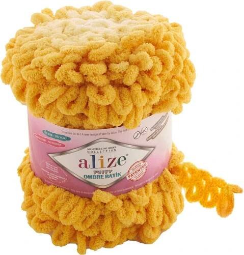 Alize Puffy Ombre Batik 7417 Pletací příze - Muziker