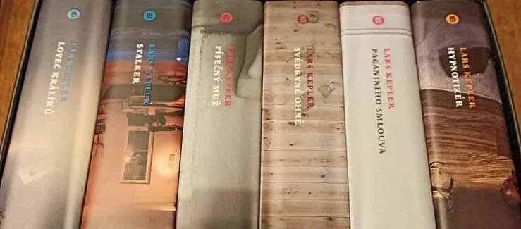 Lars Kepler - Detektiv Joona Lina (box 1-6 dílů) - Knihy a časopisy