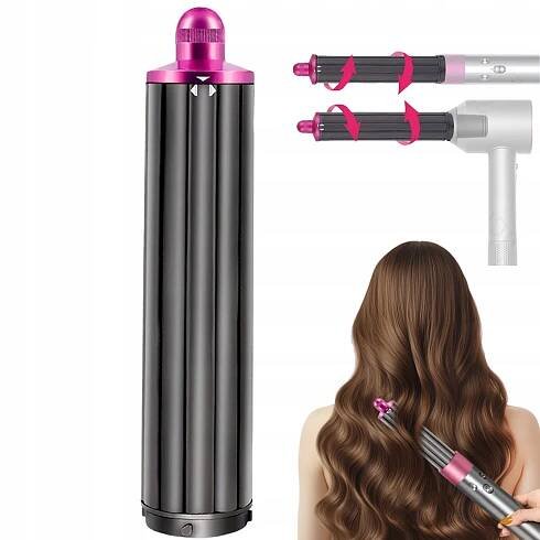 STYLINGOVÁ KULMA PRO DYSON SUŠIČKU STYLER HS01 HS05 KULMA 40 MM RŮŽOVÁ