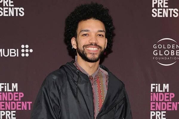 Justice Smith attends the Film Independent Live Read of "Cruel Intentions" directed by Julio Torres at DGA Theater on April 07, 2025 in New York City.