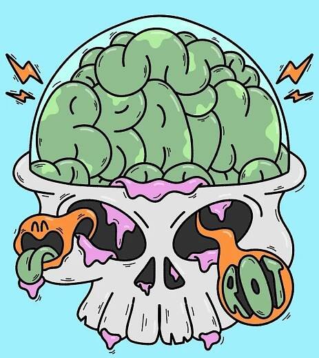 Brain rot/doom scrolling is something I do way too much, but dam it’s addictive haha! 

Thought I’d immortalise how I feel post scroll on this sunny Friday afternoon. Anyone else feel like this? 

#BrainRot #DoomScrolling #DoomScroll #Ill