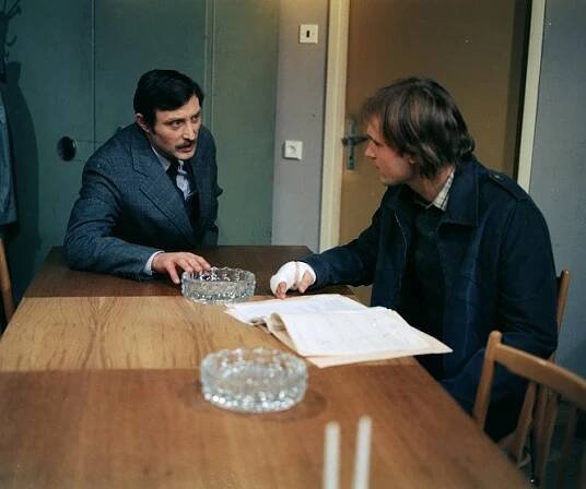 Malý pitaval z velkého města - Benjamínci - Z filmu - Ladislav Frej st., Michal Pešek