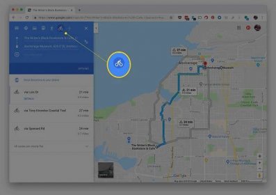 Jak používat cyklistické trasy Map Google 3