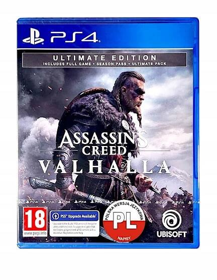 ASSASSINS CREED VALHALLA ULTIMATE EDITION / PS4 / PS5 / HRA NA DESCE
