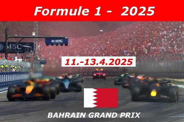 Formule 1 – Gulf Air BAHRAIN Grand Prix 11.-13.4.2025