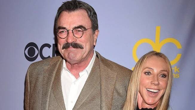 Tom Selleck celebrates 80th birthday with wife Jillie Mack, 67, in style