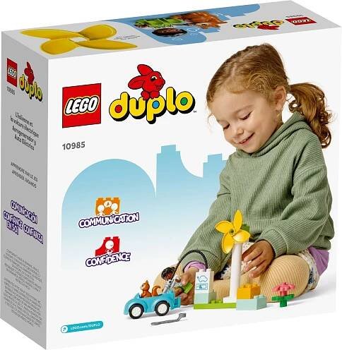 LEGO Duplo 10985 Větrná turbína a elektromobil