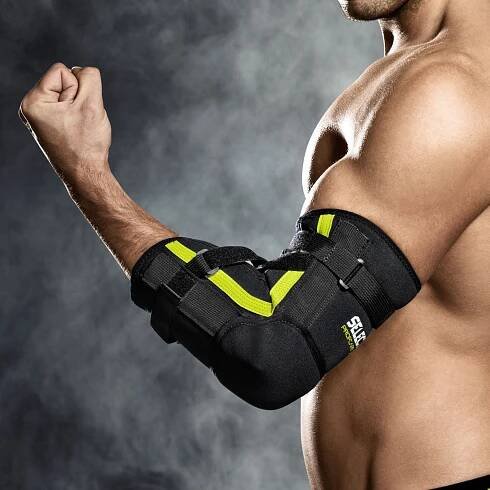 Bandáž na loket Select Elbow support w/splints 6603 černá Velikost: XL