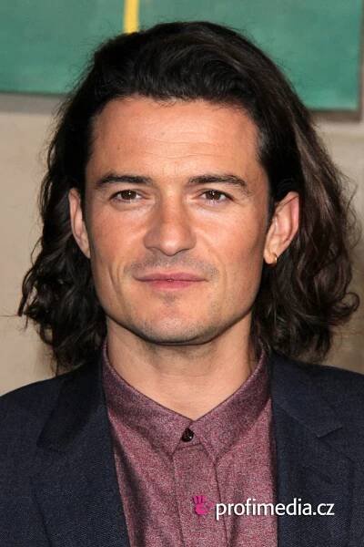 Orlando Bloom - celebrity účes - HappyHair