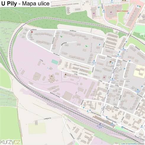 U Pily - mapy | Kurzy.cz