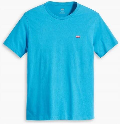 Y7317 Levis - Ss Classic Hm Tee Swedish Blue PÁNSKÉ TRIČKO BAVLNA S