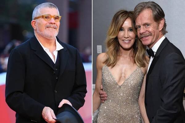 David Mamet, Felicity Huffman and William H. Macy