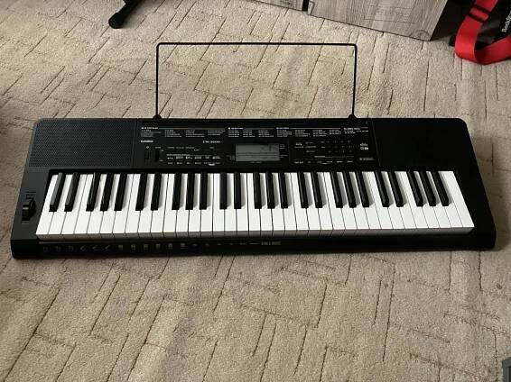Casio CTK 3500 - Elektrické klávesy