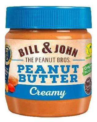 Bill & John, Arašídy Jemné 350 g, Vegan, bez palm. oleje 4055732632001