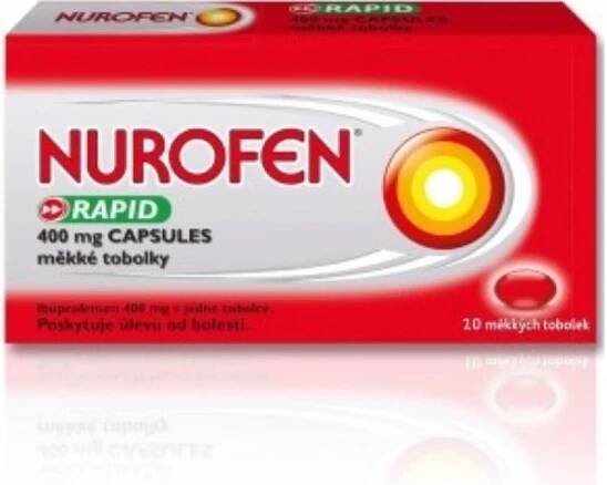 NUROFEN RAPID POR 400MG CPS MOL 20