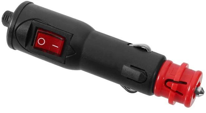 Zástrčka do autozapalovače 12/24V s vypínačem - Onpira.cz