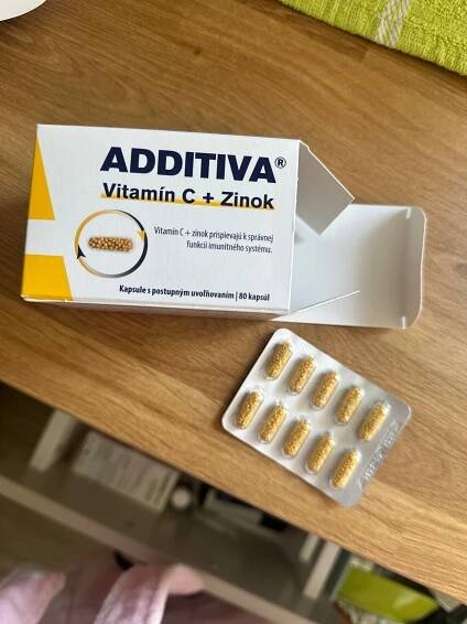 Additiva Vitamin C + zinek: Posilte svou imunitu s účinnou podporou | Happy Baby