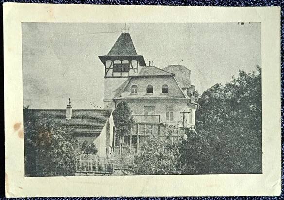Hodonín - Rozseč nad Kunštátem - Ozdravovna " Zámeček " - 1945