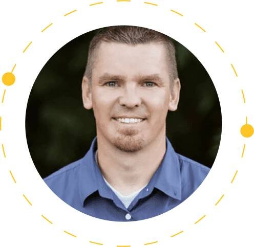 The webinar host image