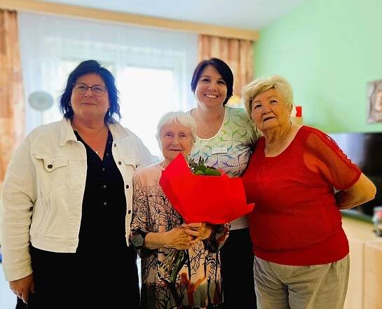 Oslavy životního jubilea v Domově ve Vážanech