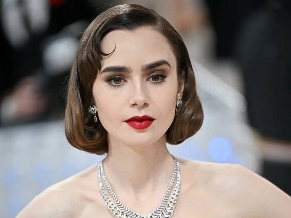 Lily Collins secretly channelled Karl Lagerfeld's favourite 80s model at the 2023 Met Gala