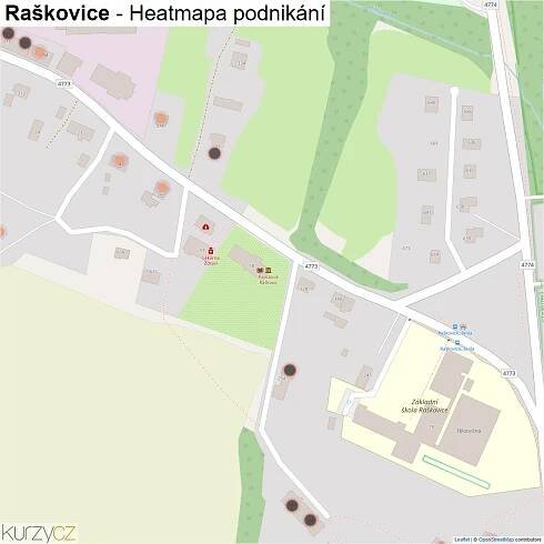 Raškovice - mapy | Kurzy.cz