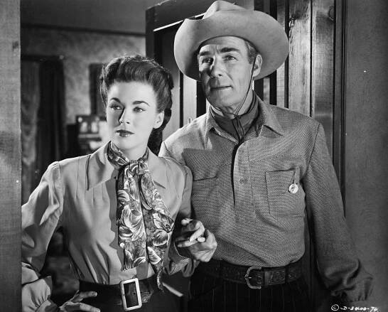 Coroner Creek - Z filmu - Marguerite Chapman, Randolph Scott