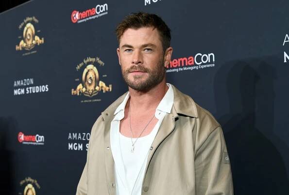 Australský herec Chris Hemsworth.