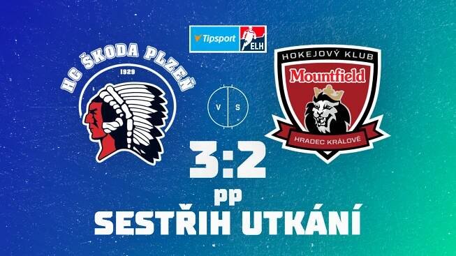 SESTŘIH: Hradec neuspěl v prodloužení na ledě Plzně