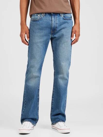 LEVI'S ® Bootcut Džíny '527' – modrá: přední strana