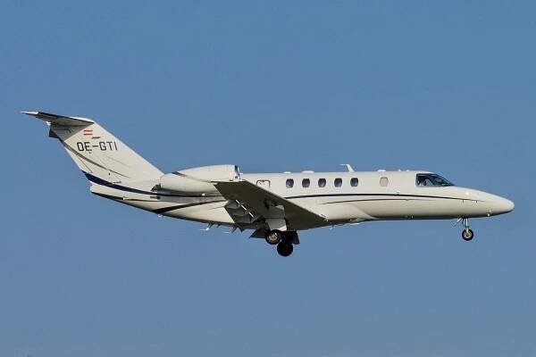 Soubor:OE-GTI Cessna 525C Citation CJ4 C25C (25224411064).jpg