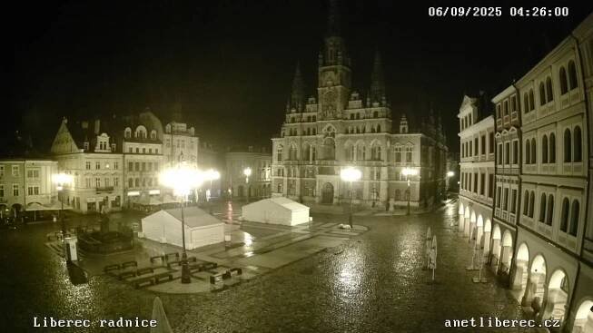 Webcam - Náměstí Dr. E. Beneše v Liberci