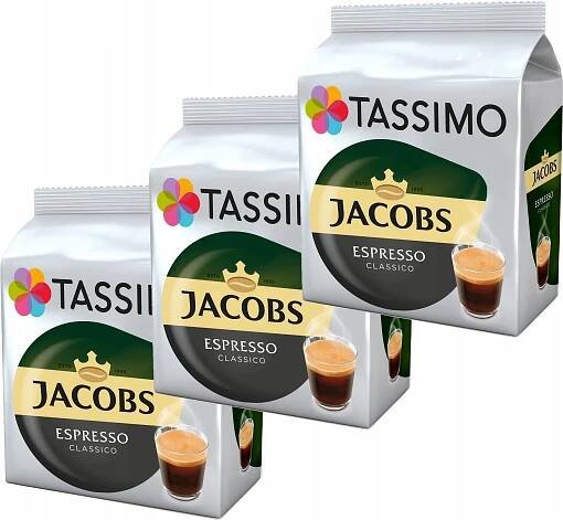 Kapsle TASSIMO Jacobs Espresso Classico 3 x 16