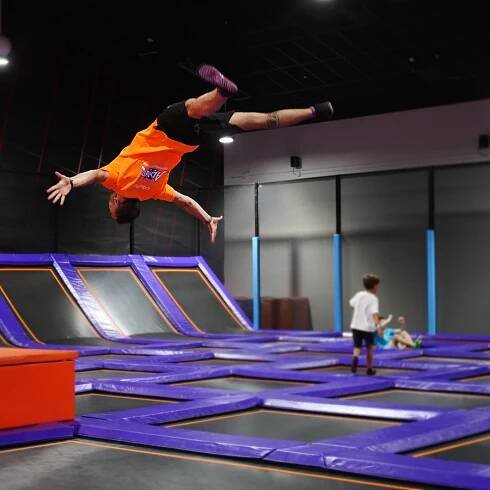 Main Court - Altitude Trampoline Park Málaga