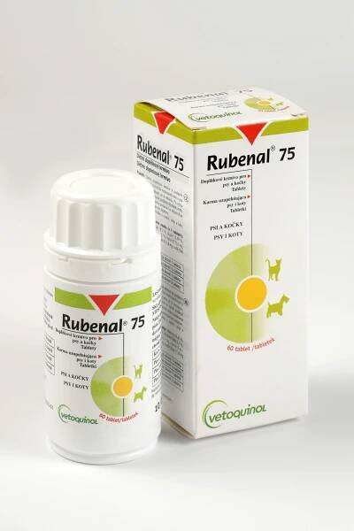 Doplněk stravy Rubenal pro psy 75mg 60tbl