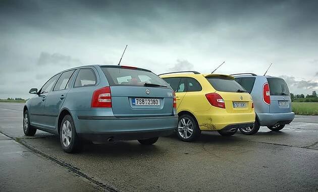Souboj: Škoda Octavia Combi vs. Roomster vs. Fabia Combi | — Zavolantem.cz
